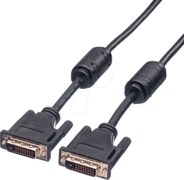 ROLINE 11045525 - DVI Monitor Kabel DVI 24+1 Stecker