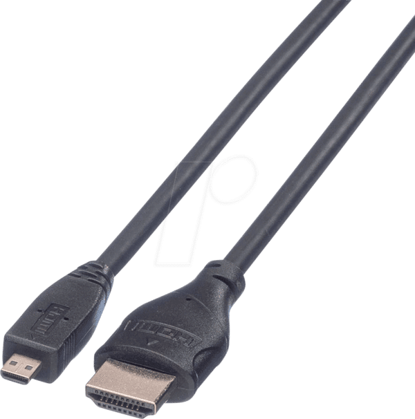 ROLINE 11045581 - HDMI-A Stecker > HDMI Micro-D Stecker