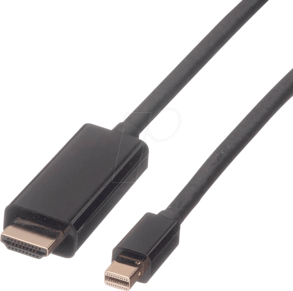 ROLINE 11045797 - Mini DisplayPort 1.2 auf HDMI A Stecker