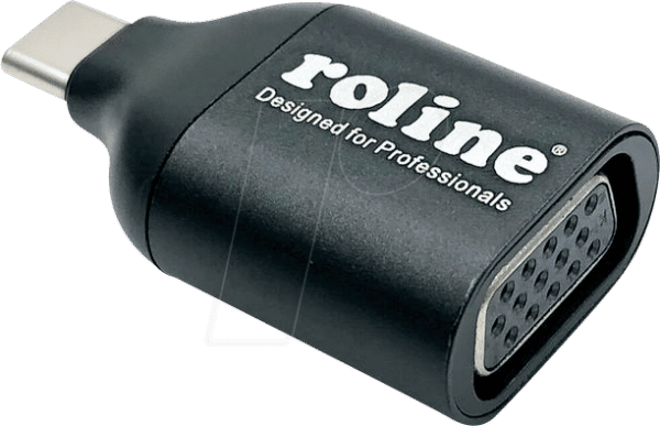 ROLINE 12033228 - Adapter USB-C > VGA St./Bu.