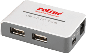 ROLINE 14025013 - USB 2.0 4 Port Hub