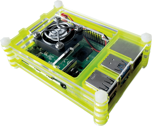 RPI CASE STACKTX - Gehäuse für Raspberry Pi 4 mit Lüfter