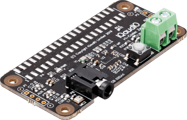 RPI IQ CODECZERO - Raspberry Pi Shield - IQaudio Codec Zero