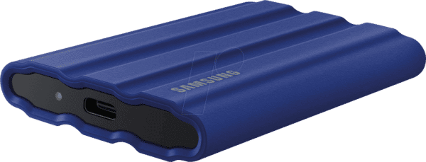 MU-PE2T0R - Samsung Portable SSD T7 Shield blau 2TB