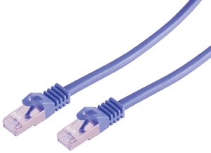 SHVP 75513-V - 3m Patchkabel - Cat.7-Rohkabel violett