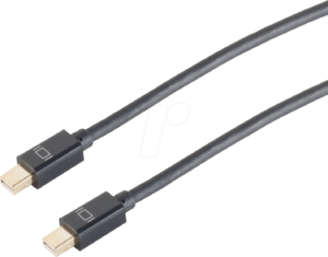 SHVP BS10-51035 - Mini-Displayportkabel 1.2 UHD schwarz 2 m