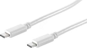 SHVP BS1345156 - USB Kabel 3.1 C Stecker > C Stecker weiß 1