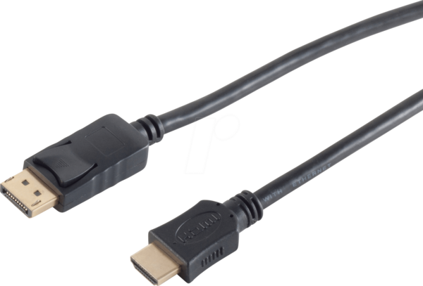 SHVP BS77498-2 - Displayport Stecker 20p > HDMI Stecker 10 m