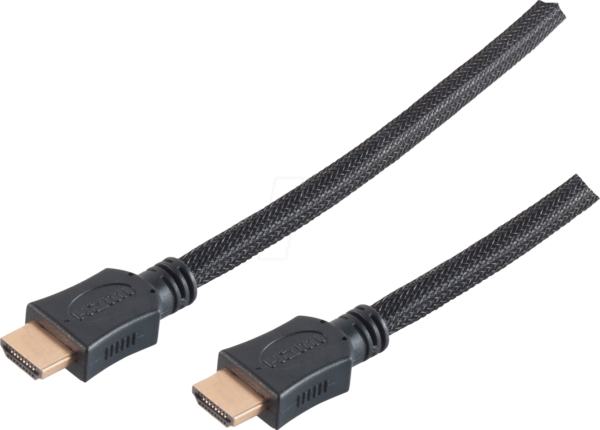 SHVP BS77473LDN - HDMI-A Stecker < HDMI-A Stecker HEAC Nylon vergoldet 3 m