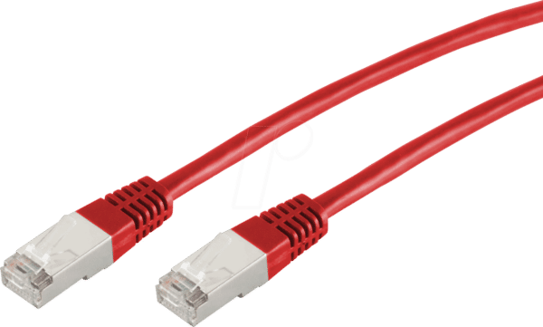 SHVP 75715HR - Patchkabel Cat.6 S/FTP PIMF rot 5m