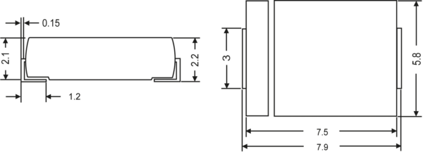 S 4D SMD - Gleichrichterdiode