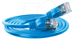 SLIM SL6 5 BL - Cat.6 SLIM-Light-Kabel