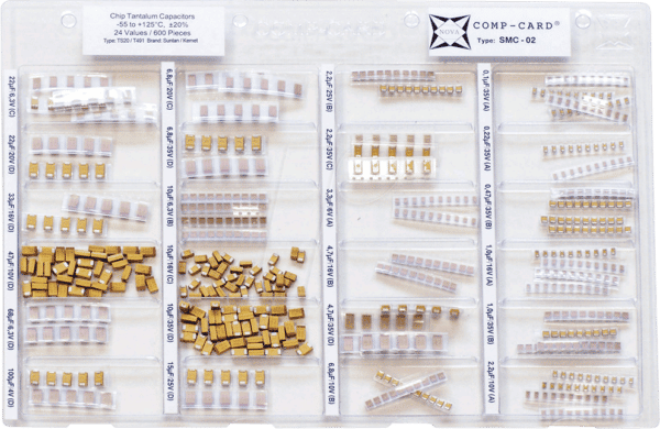 SORTIMENT 1-SMD - Sortiment Chip-Tantal-Elkos