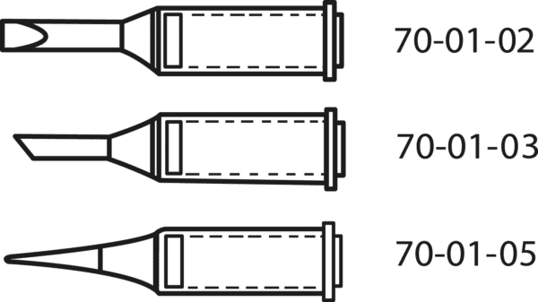 SPITZE 70-01-02 - Lötspitze für Pyropen