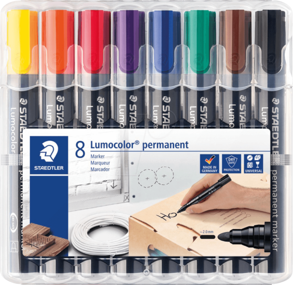 STAEDTLER 352WP8 - Permanent Marker