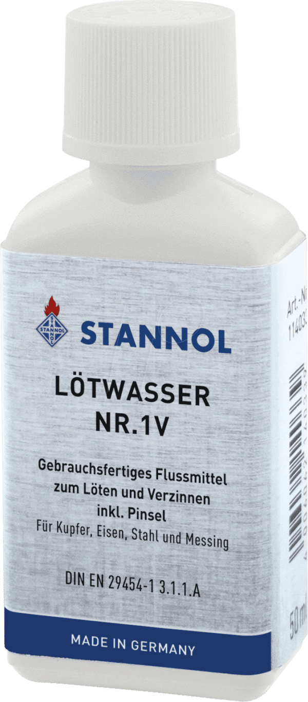 STANNOL 1V 50ML - Lötwasser Nr. 1 V