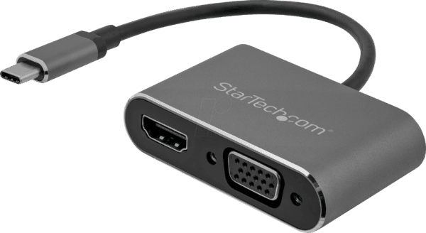 ST CDP2HDVGA - Adapter USB Type-C auf VGA und HDMI