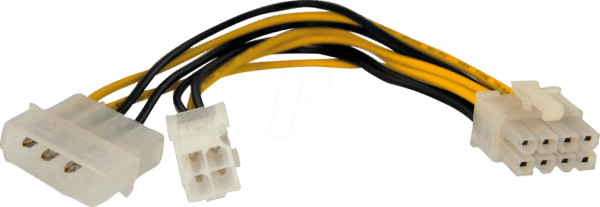 ST EPS48ADAP - Kabel Power ATX 8 Pin Stecker > ATX 4 Pin Buchse / LP4