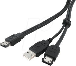 ST ESATAUSBMM3 - Kabel Power eSATA > eSATA / USB Typ-A