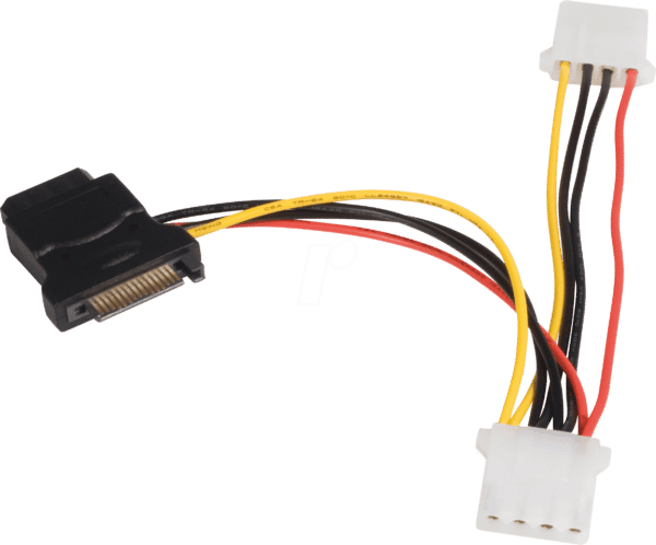 ST LP4SATAFM2L - 15-pin SATA auf 3x LP4