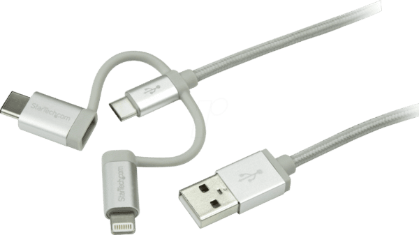 ST LTCUB1MGR - 3-in-1 Kabel 1m Lightning