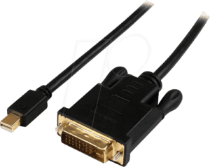 ST MDP2DVIMM3BS - Kabel aktiv mini DisplayPort > DVI