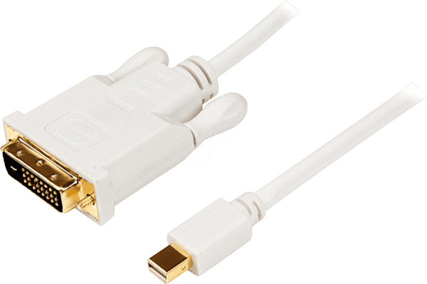 ST MDP2DVIMM6W - Kabel Mini DisplayPort auf DVI 1