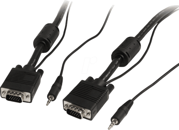 ST MXTHQMM5MA - VGA Monitor Kabel 15-pol VGA Audio Stecker 5 m