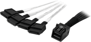 ST SAS43SAT1M - SFF-8643 auf 4x SATA Kabel - 1m