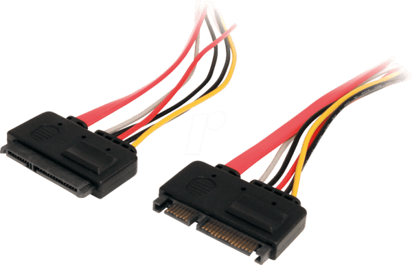 ST SATA22PEXT - Kabel SATA 22 pin 6 Gb/s St. > SATA 22 pin Bu.