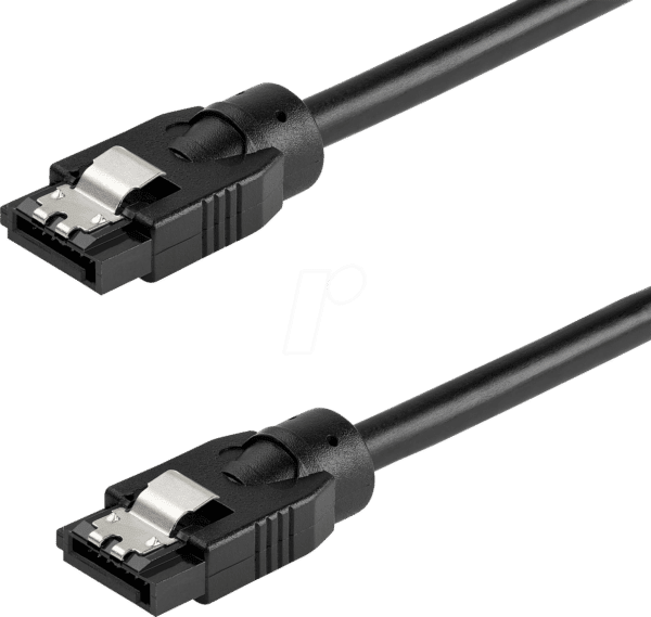 ST SATRD30CM - Kabel SATA 30 cm schwarz ge/ge Clip