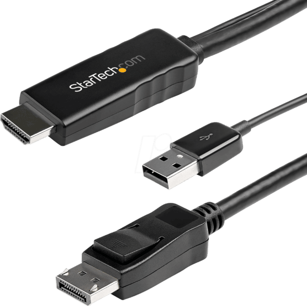 ST HD2DPMM3M - Aktives HDMI zu DP 1.2 Kabel