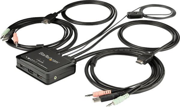 ST SV211HDUA4K - 2-Port KVM Switch