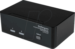 ST SV231DD2DUA - 2 Port DVI USB KVM Switch mit USB 2.0 Hub