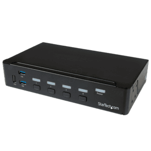 ST SV431DPU3A2 - 4 Port DisplayPort KVM - USB 3.0 - 4K