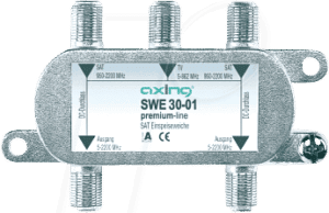 SWE 30-01 - SAT-Einspeiseweiche 3-fach