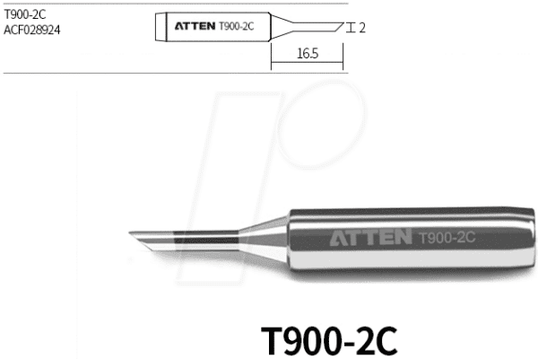 ATTEN T900-2C - Lötspitze