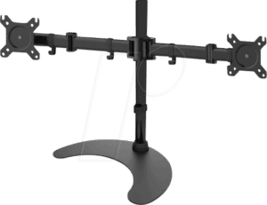 ICA-LCD-3410 - Monitorhalter 2x LCD 13” - 27” Standfuß