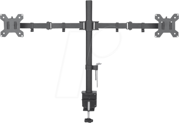 ICA-LCD-382-D - Monitorhalter 2x LCD 13” - 27” Klemme