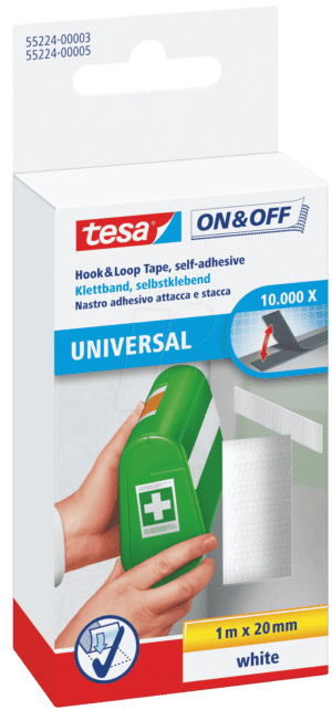 TESA 55224 WS - Klettband