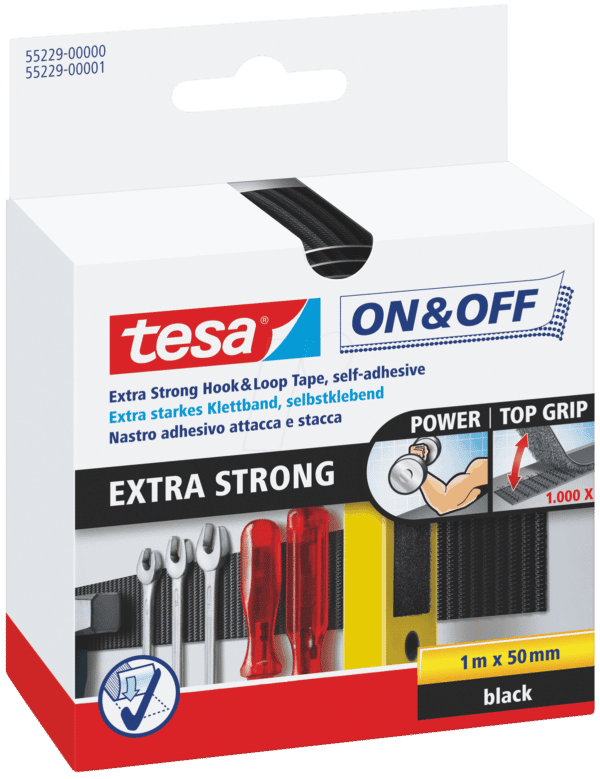 TESA 55229 SW - Klettband