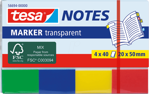 TESA 56694 - Klebezettel