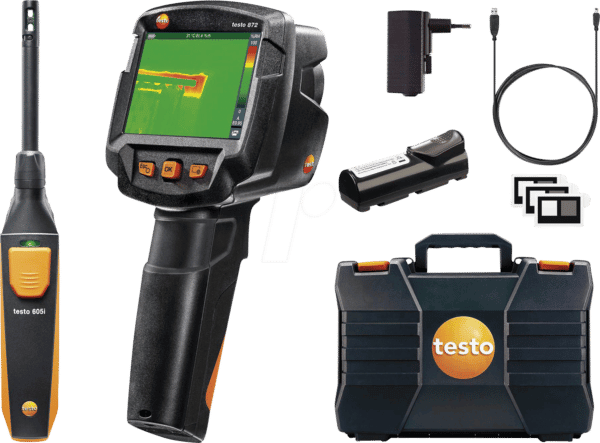 TESTO 0560 8726 - testo 872s Baudiagnose-Set