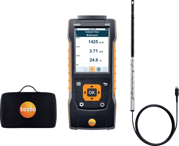 TESTO 0563 4400 - Messgeräteset zur Klimamessung