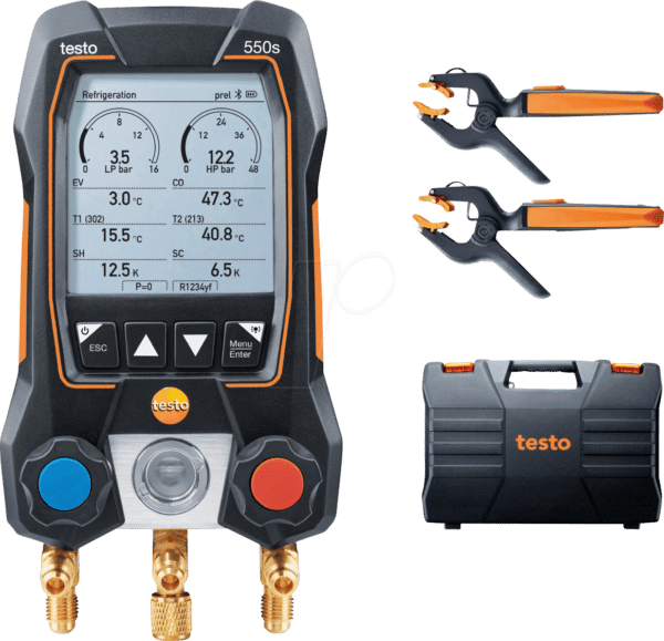 TESTO 0564 5502 - App-gesteuerte digitale Monteurhilfe testo 550s