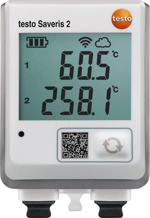 TESTO 0572 2033 - testo Saveris 2-T3 - Funk-Datenlogger für TE-Temperaturfühler