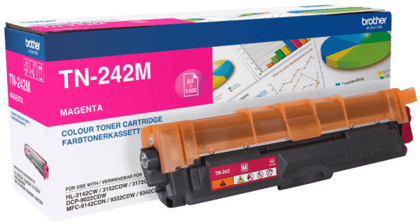 TONER TN 242M - Toner - Brother - magenta - TN-242 - original