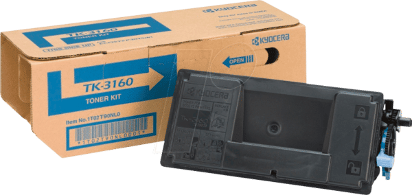 TONER TK 3160 - Toner - Kyocera - schwarz - TK-3160 - original