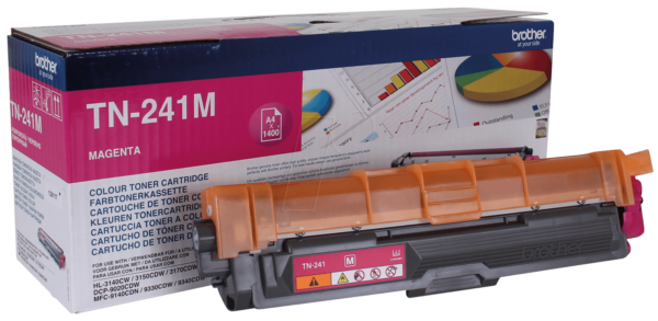 TONER TN 241M - Toner - Brother - magenta - TN-241 - original