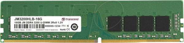 40TR1632-1022JM2 - 16 GB DDR4 3200 CL22 Transcend JetRam